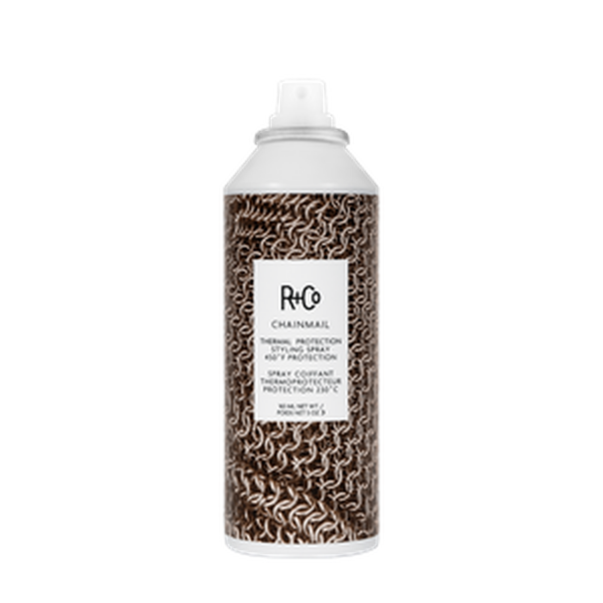 R+Co Chainmail Thermal Protection Spray – Heat Defense, All Hair Types
