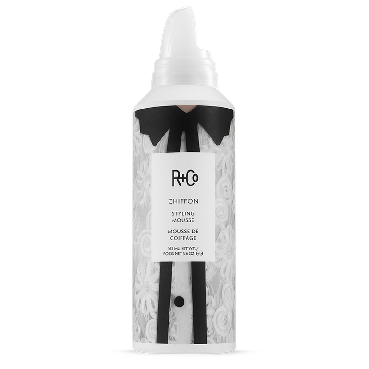 R+Co Chiffon Styling Mousse – Light Hold, Volume & Softness