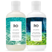 R+Co Atlantis shampoo and conditioner set, paired wash products