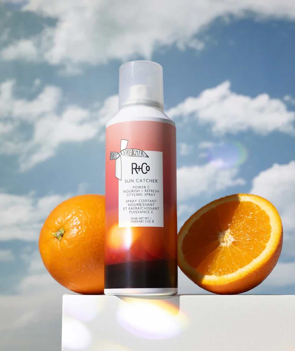 R+Co Sun Catcher Power C Nourishing Leave-In Spray – UV Protection