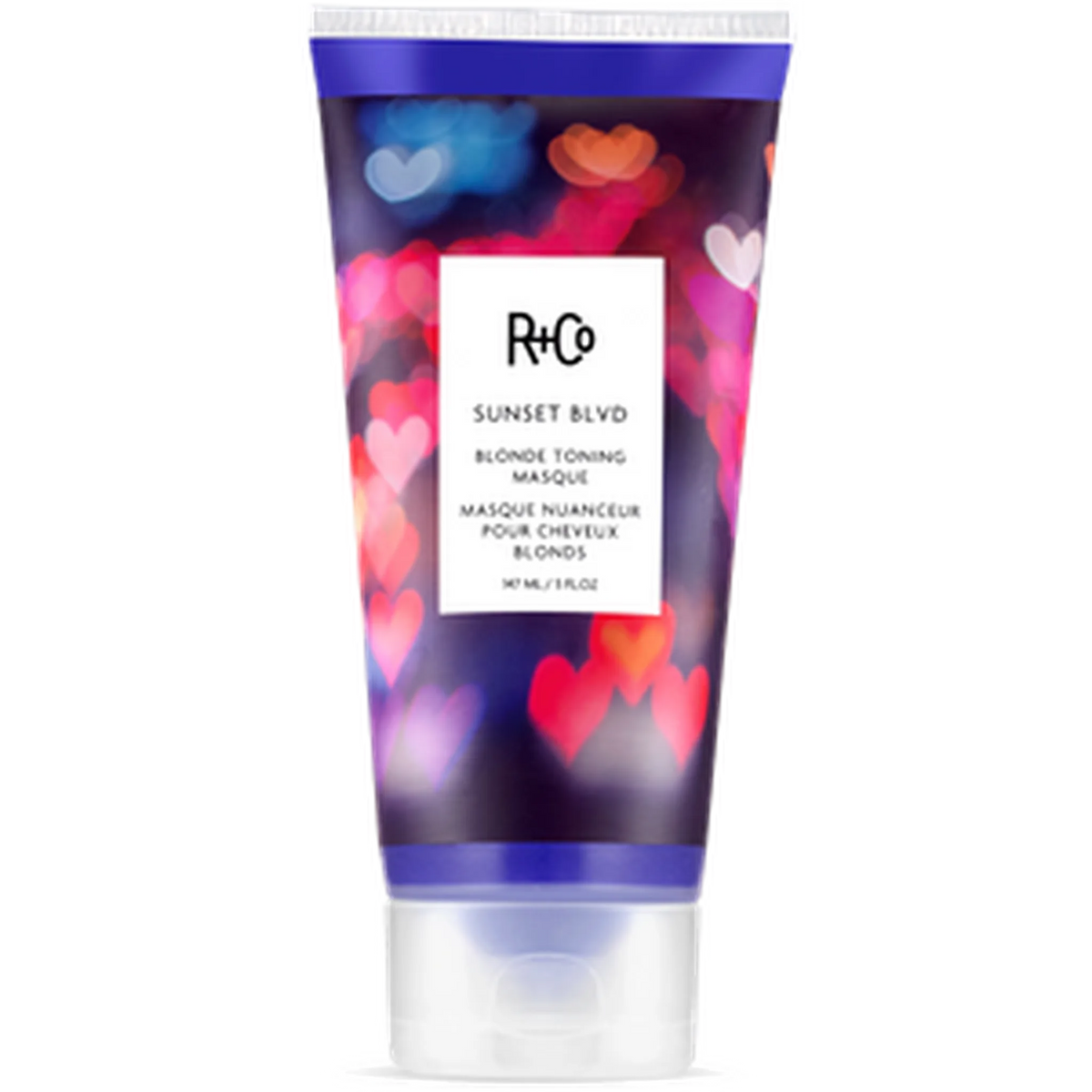 R+Co Sunset Blvd Blonde Toning Hair Mask – Brightening, Blonde Hair