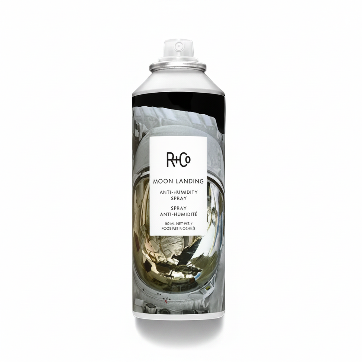 R+Co Moon Landing Anti-Humidity Spray Clean Background