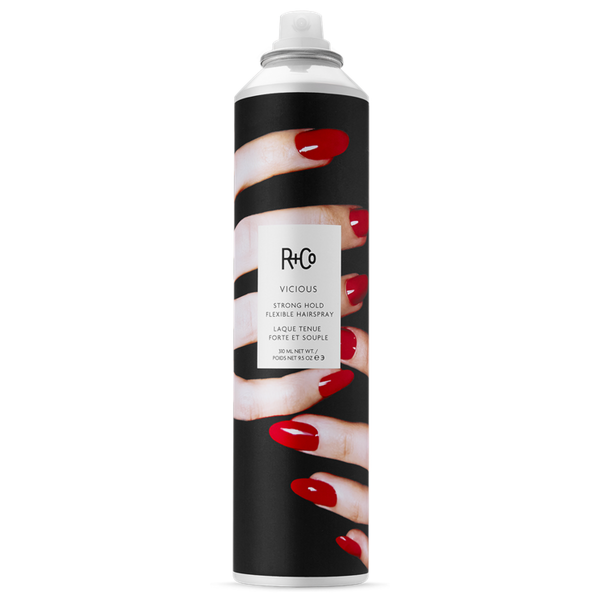R+Co Vicious Strong Hold Hairspray – Long-Lasting, All Hair Types